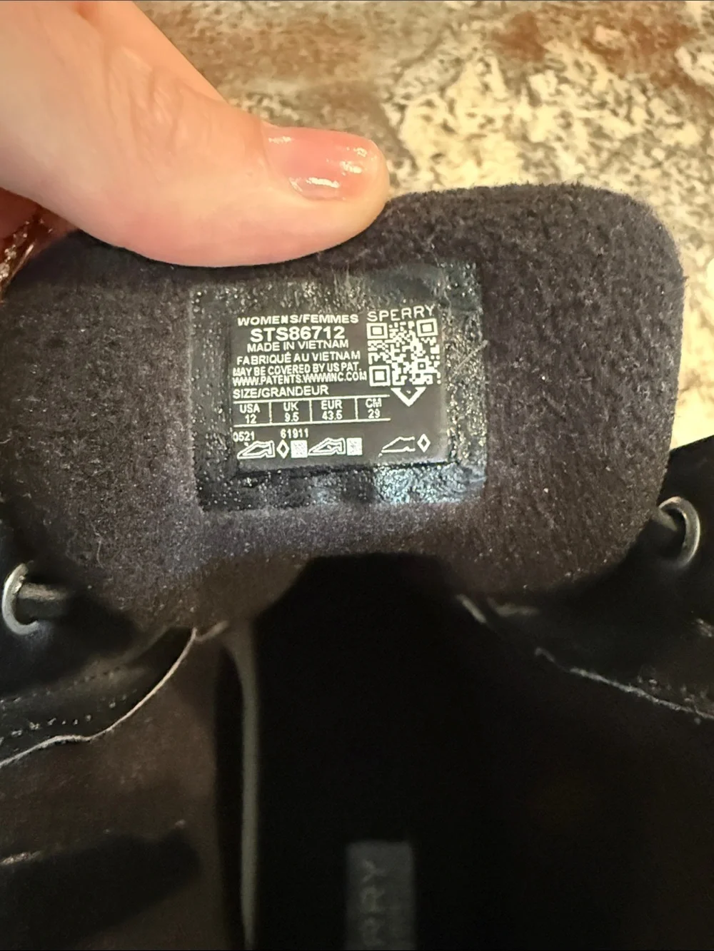 Sperry waterproof lower